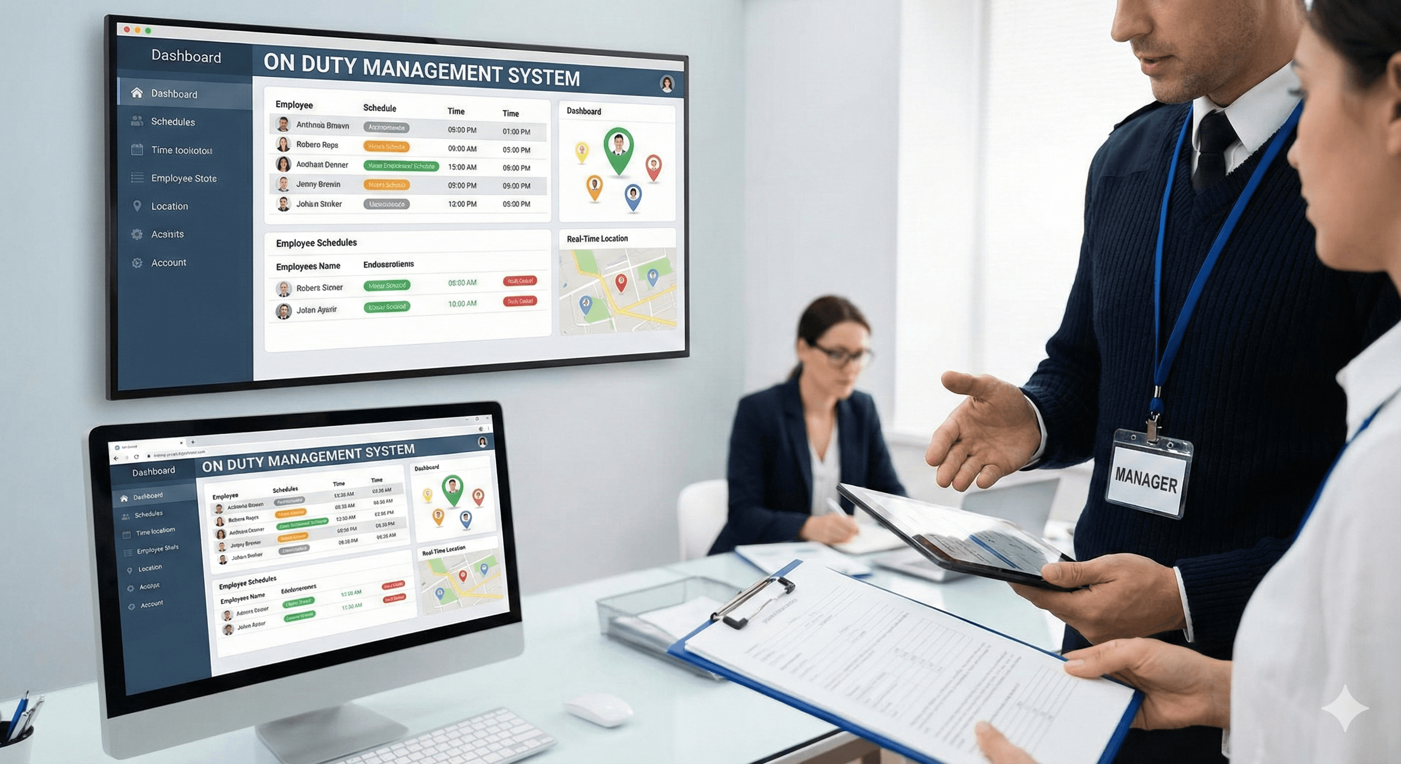 Real-Time On Duty Management System